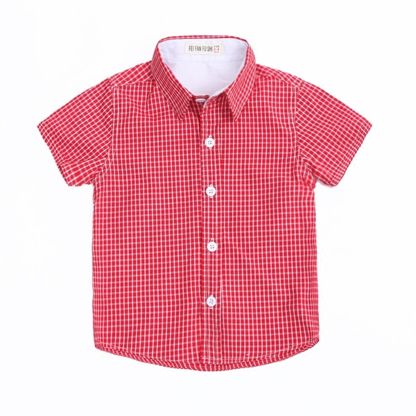 Alkalmi gyerek ing rövid ujjal több színben