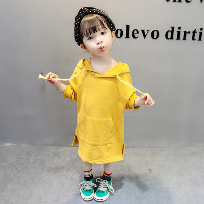 Gyermek sportruha lányoknak két színben kapucnival