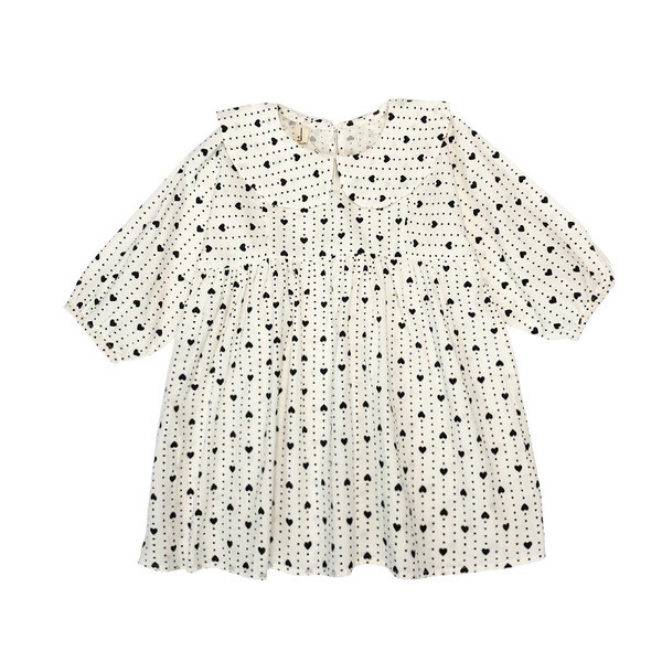 Új tavaszi gyerekruha fehér színben