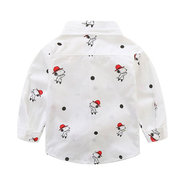 Modern gyereking fiúknak fehér színben, rátéttel