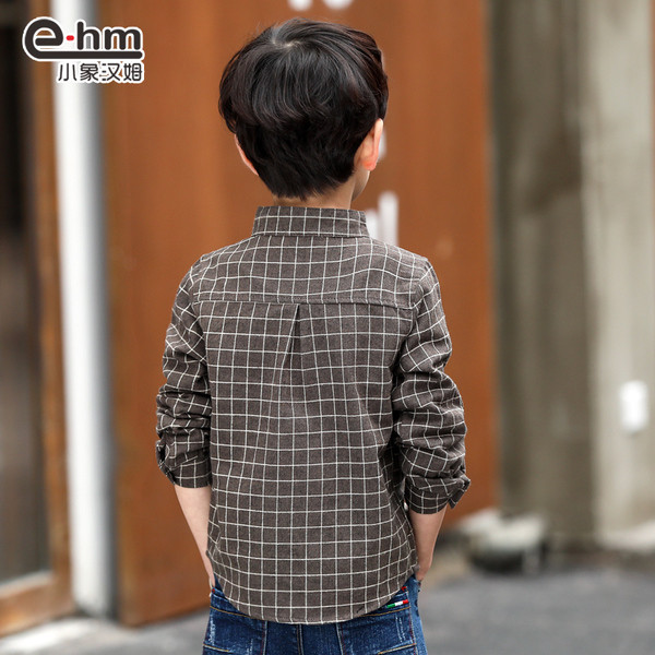 Modern, kockás gyereking zsebbel, két színben