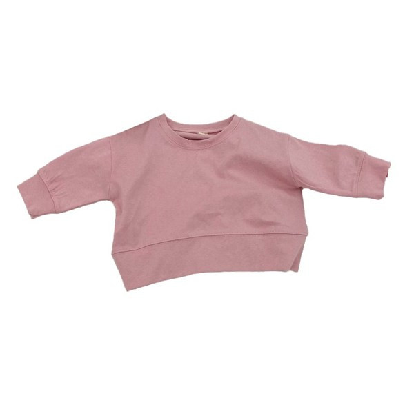 Απαλή παιδική μπλούζα με μακριά μανίκια  δύο χρωμάτων