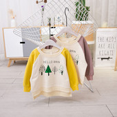 Παιδική μπλούζα για αγόρια με εφαρμογή και δίχρωμη επιγραφή