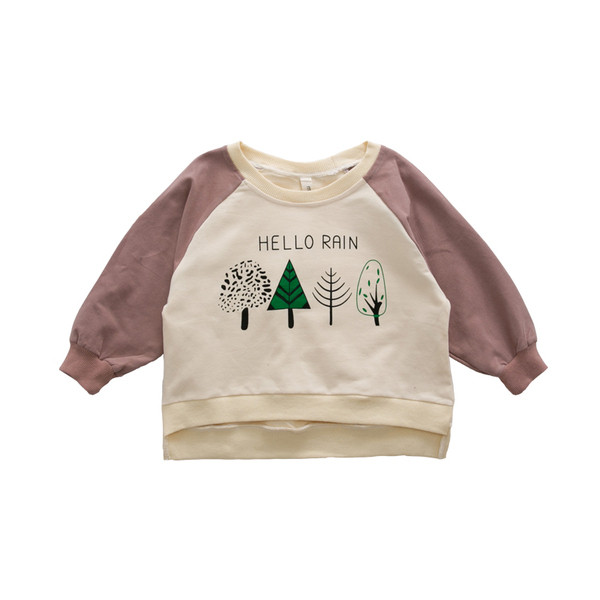 Gyermek blúz fiúknak rátéttel és felirattal, két színben