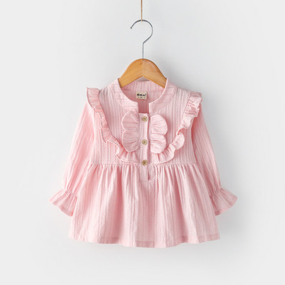 Gyermek ing lányoknak három színben hímzéssel