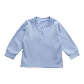 Alkalmi gyerekblúz fiúknak kék, sárga és fehér színben