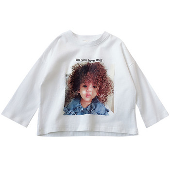 Модерна детска блуза за момичета няколко модела