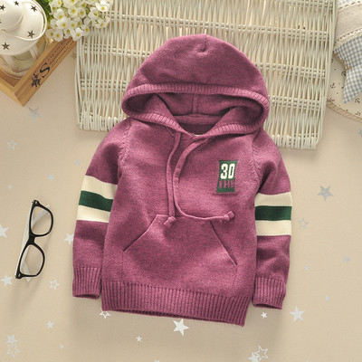 Stílusos gyerek blúz kapucnival két színben