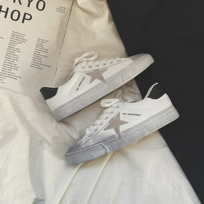 Női alkalmi tornacipő lapos talppal, két színben