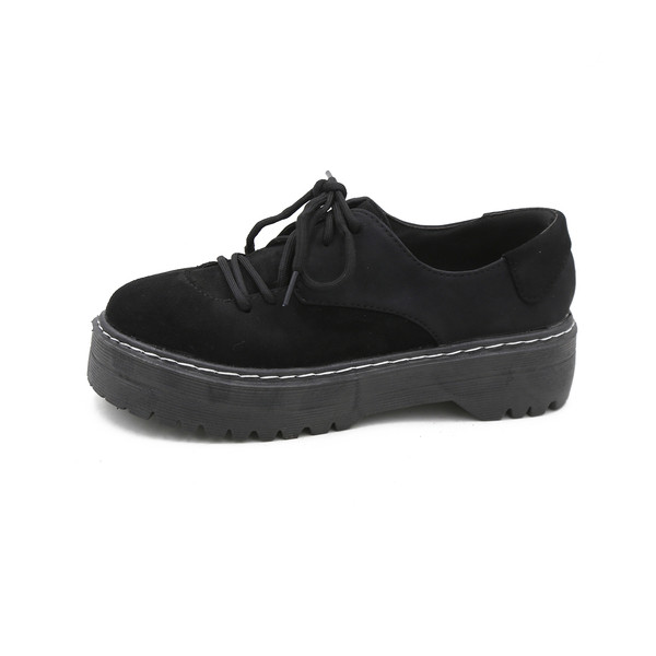 Női alkalmi cipő Eco velúrból zöld és fekete színben