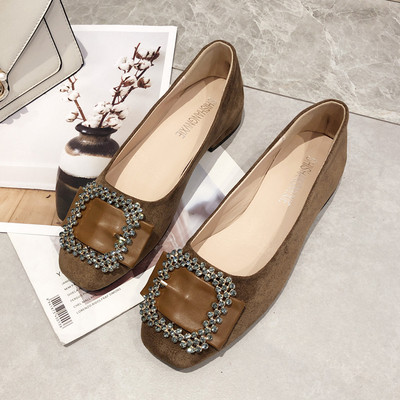 Fém elemes női alkalmi cipő két színben