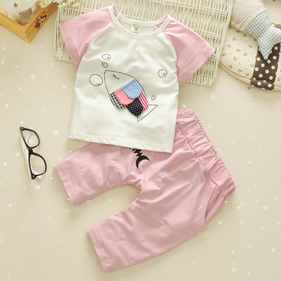 Napi gyerekkészlet rózsaszín és kék színben