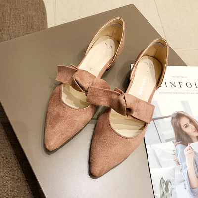 Öko velúrból készült női alkalmi cipő három színben