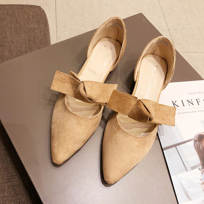 Öko velúrból készült női alkalmi cipő három színben