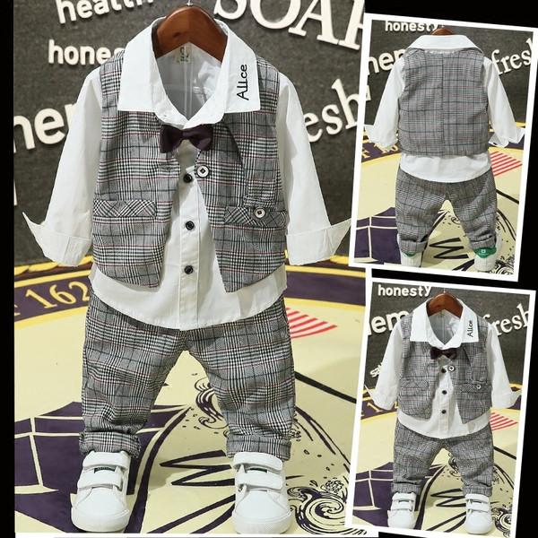 Elegáns három részből álló gyerekkészlet