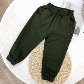 Παιδικά μοντέρνα παντελόνια για αγόρια με τσέπες σε δύο χρώματα