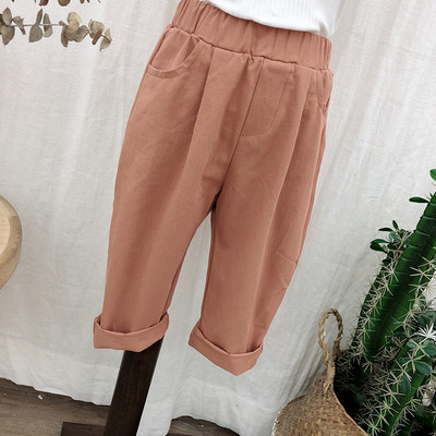 Modern nadrág lányoknak sima modell három színben