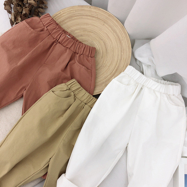 Modern nadrág lányoknak sima modell három színben