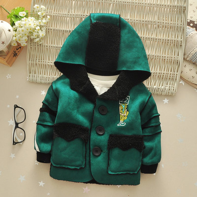 Modern gyerekkabát puha béléssel, két színben