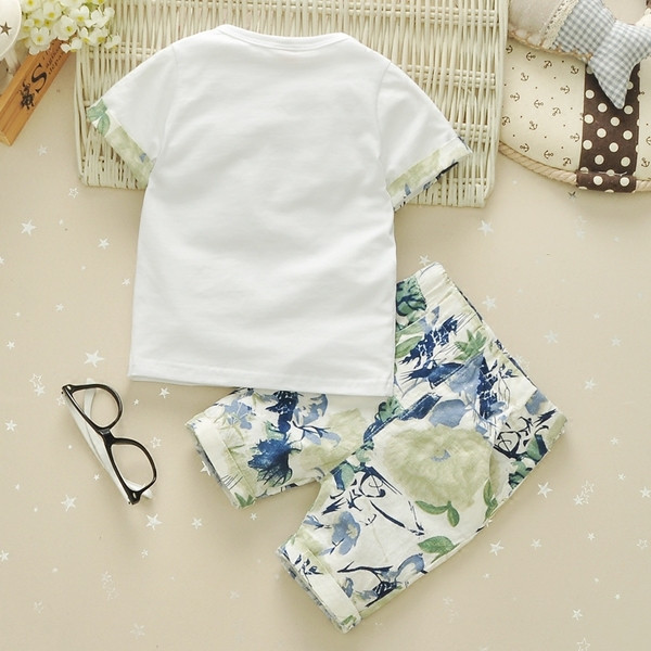 Neglijați setul pentru copii cu motive florale