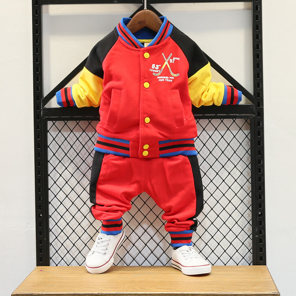 Modern gyerek sportcsapat két színben hímzéssel