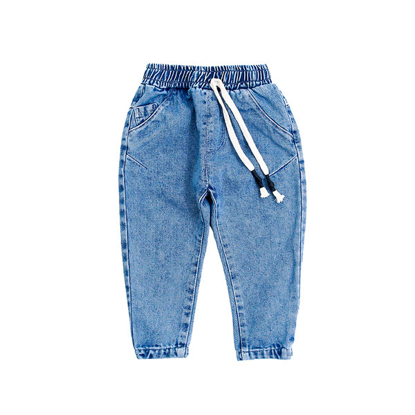 Fűzős, rugalmas gyerekfarmer fiúknak