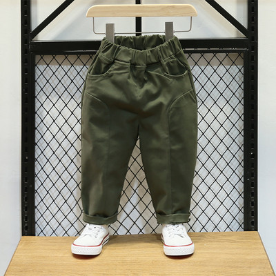 Lezser gyereknadrág fiúknak két színben zsebbel