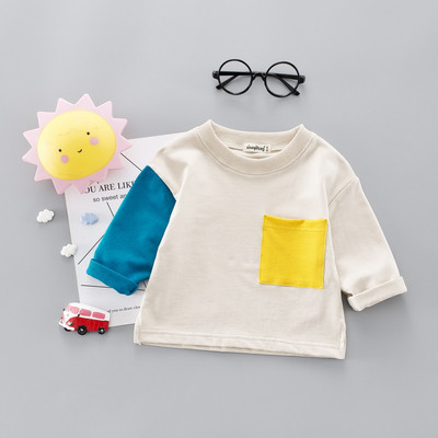 Детска ежедневна блуза за момчета и момичета в три цвята 