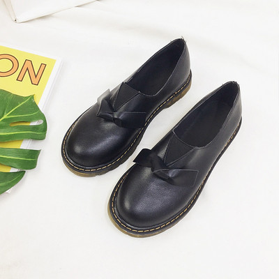 Női alkalmi cipő fekete és barna műbőr színben