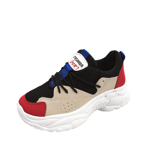 καθημερινά  γυναικεία πάνινα παπούτσια με ψηλή σόλα σε τρία χρώματα