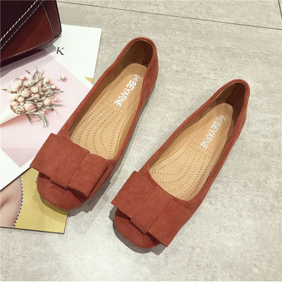 Modern női alkalmi cipő három színben, szalaggal