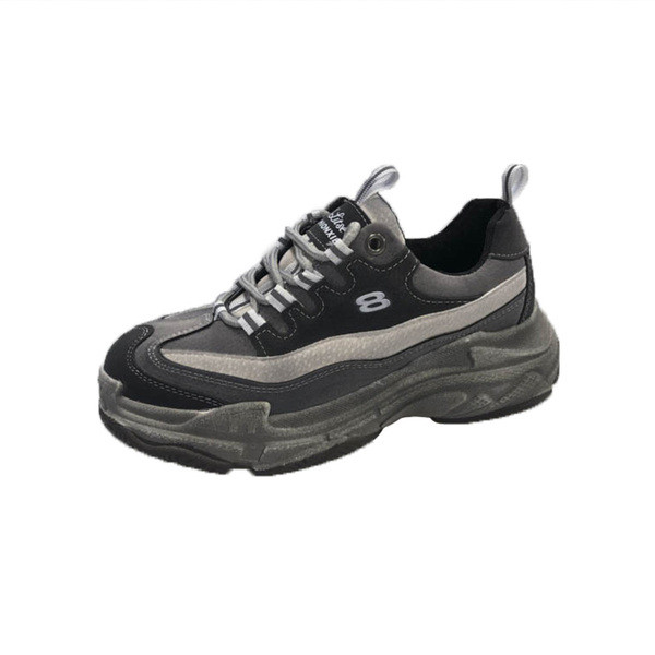 Μοντέρνα γυναικεία πάνινα παπούτσια σε διάφορα χρώματα με χοντρά πέλματα