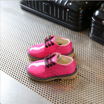 Μοντέρνα παιδικά παπούτσια για κορίτσια σε μαύρο, ροζ και κίτρινο χρώμα σε οικολογικό δέρμα