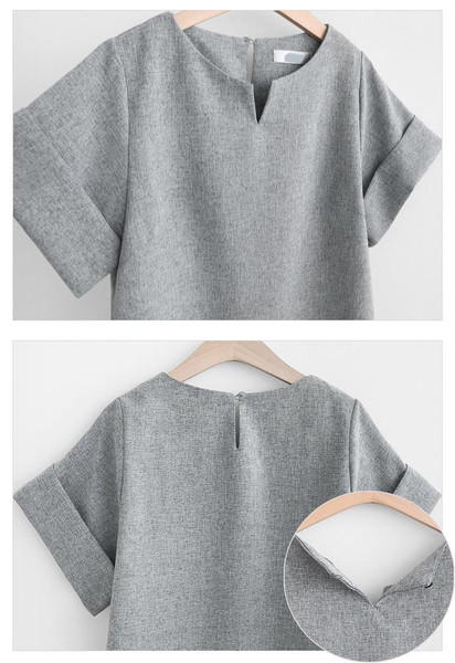 Stílusos női szett két részből, szürke és kék színben