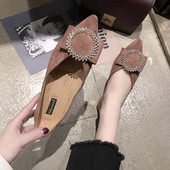 Női alkalmi cipő hegyes modell három színben