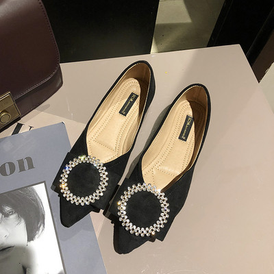 Női alkalmi cipő hegyes modell három színben