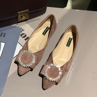 Női alkalmi cipő hegyes modell három színben