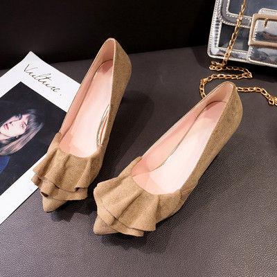 Γυναικεία υποδήματα eco suede σε διάφορα χρώματα