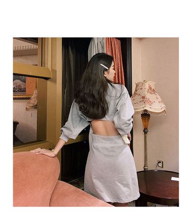 Lezser női ruha nyitott háttal több színben