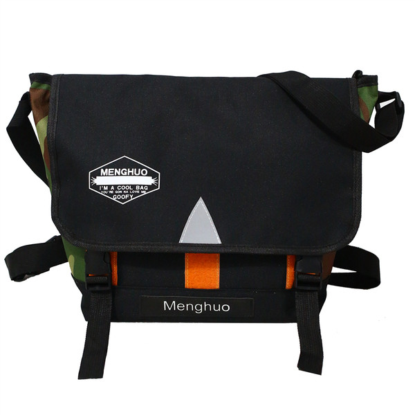 Stílusos férfi táska négy színben emblémával