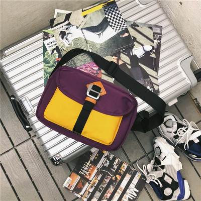 Férfi hétköznapi táska több színben, elülső zsebbel