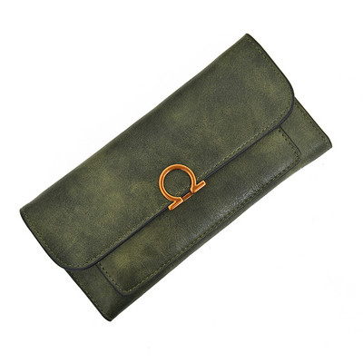 Fém rögzítésű női pénztárca több színben