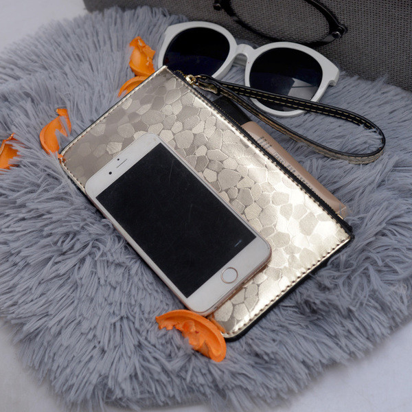 Modern női pénztárca három színben