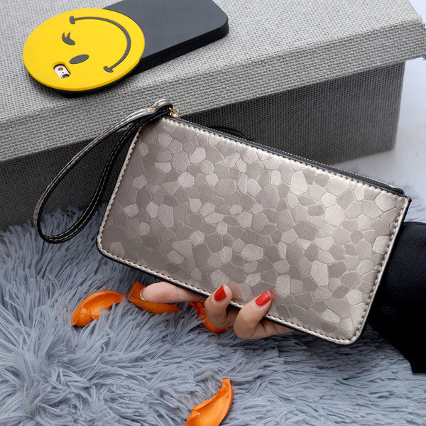 Modern női pénztárca három színben