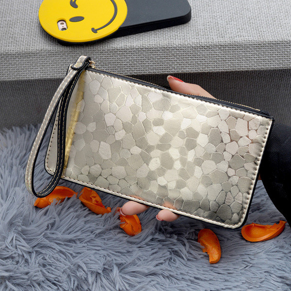 Modern női pénztárca három színben