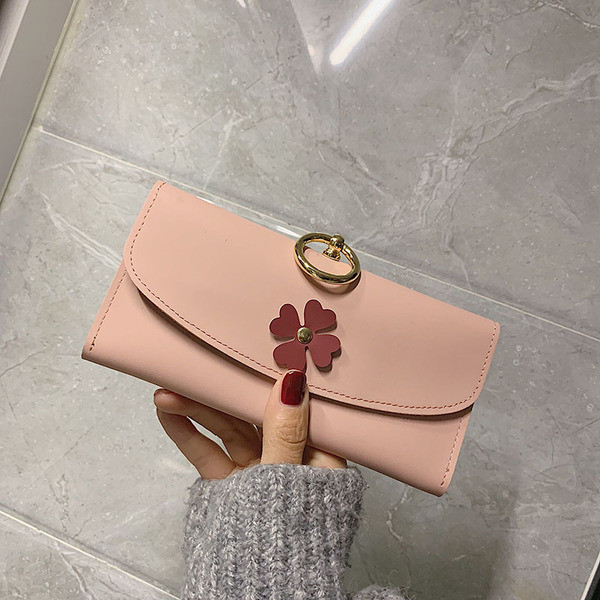 Női pénztárca 3D elemmel több színben