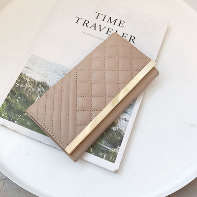 Κομψό γυναικείο πορτοφόλι σε τέσσερα χρώματα