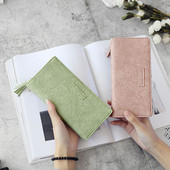 Női pénztárca kiegészítővel több színben