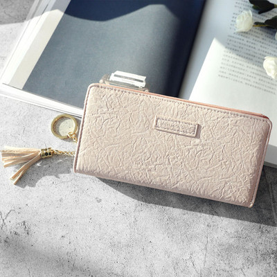 Női pénztárca kiegészítővel több színben