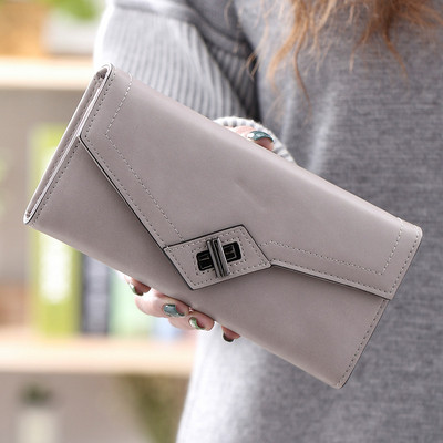 Öko bőrből készült női pénztárca több színben